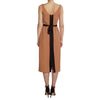 PINKO Brown Polyester Dress