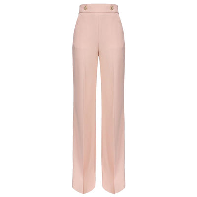 PINKO Pink Polyester Women Pant