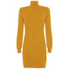 Yes Zee Yellow Viscose Dress