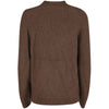 Yes Zee Brown Acrylic Sweater