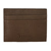 Billionaire Italian Couture Elegant Turtledove Leather Men's Wallet