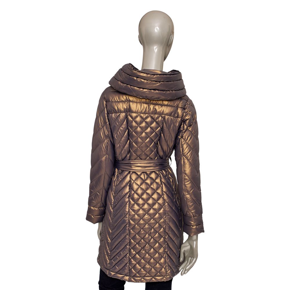 Baldinini Trend Brown Polyester Women Coat