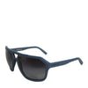 Dolce & Gabbana Blue Metal Frame Rubber Skin Polarized Mirror Lens Sunglasses