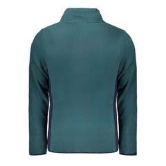 Green Polyester Men Sweater