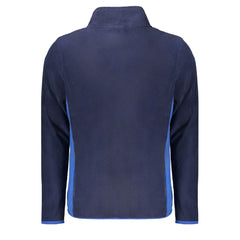 Blue Polyester Men Sweater