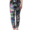 Dolce & Gabbana Multicolor Splatter Paint Cotton Skinny Denim Jeans