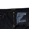 Dolce & Gabbana Black Cotton Blend Skinny Denim Jeans