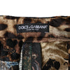 Dolce & Gabbana Multicolor Patchwork Jacquard High Waist Pants