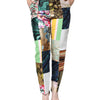 Dolce & Gabbana Multicolor Patchwork Jacquard High Waist Pants