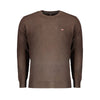 Norway 1963 Brown Wool Men Sweater