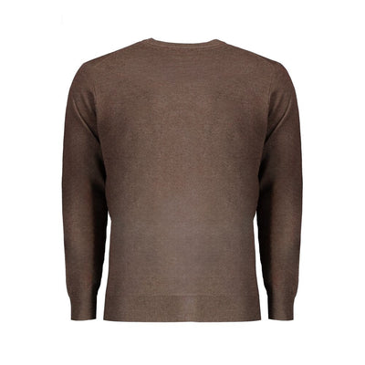 Norway 1963 Brown Wool Men Sweater