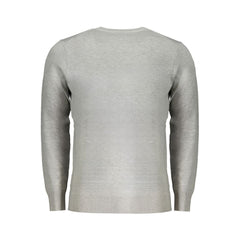 Gray Wool Men Sweater