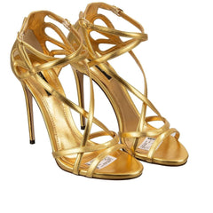 Yellow Leather Sandal