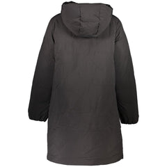 Black Polyester Jackets & Coat