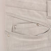 Costume National Chic White Slim-Fit Stretch Jeans