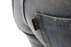 Chic Blue Slim Fit Designer Jeans