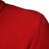 Dolce & Gabbana Red I'm The King Wool Crew Neck Sweatshirt Sweater