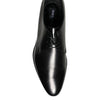 Dolce & Gabbana Black Leather Derby Formal Dress Shoes