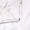 Dolce & Gabbana White Cotton Stretch Tapered Pants