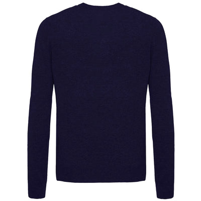 Malo Blue Wool Sweater