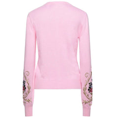 Dolce & Gabbana Pink Cashmere Sweater