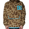 Dolce & Gabbana Brown Camouflage Hooded Pullover Jacket