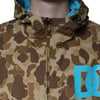 Dolce & Gabbana Brown Camouflage Hooded Pullover Jacket