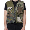 Dolce & Gabbana Multicolor Patchwork Sleeveless Vest Jacket