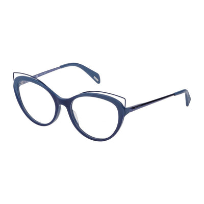 Police Blue Plastic Frames