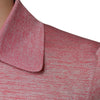 Dolce & Gabbana Pink Polyester Long Sleeve Men Polo T-shirt