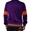 Dolce & Gabbana Purple Polyester Full Zip Long Sleeve Sweater