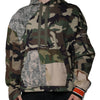 Dolce & Gabbana Multicolor Camouflage Hooded Sweatshirt Sweater