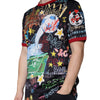 Dolce & Gabbana Multicolor Graphic Print Cotton Crew Neck T-shirt