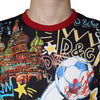 Dolce & Gabbana Multicolor Graphic Print Cotton Crew Neck T-shirt