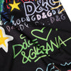 Dolce & Gabbana Multicolor Graphic Print Cotton Crew Neck T-shirt