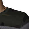 Dolce & Gabbana Multicolor Camouflage Cotton Crew Neck T-shirt