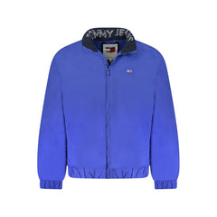 Blue Polyester Jacket