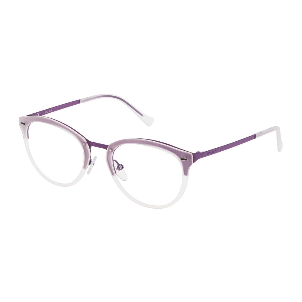 Police Purple Metal Frames