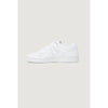 New Balance White Synthetic Leather Sneaker