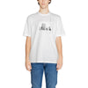 Armani Exchange White Cotton T-Shirt