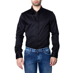 Black Cotton Shirt