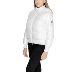 White Polyamide Jackets & Coat