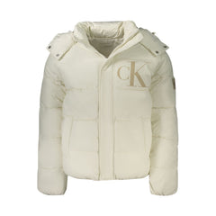 White Polyamide Jacket