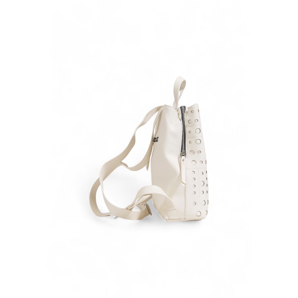 Desigual Beige Polyethylene Backpack