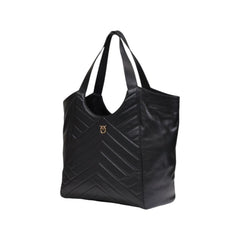 Black Leather Handbag