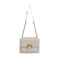 White Leather Handbag