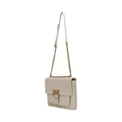 White Leather Handbag