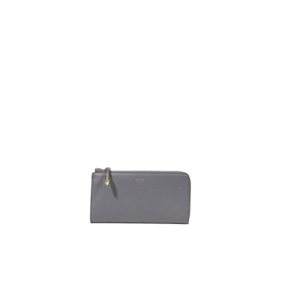 Furla Gray Leather Wallet