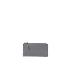 Gray Leather Wallet