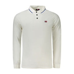 White Cotton Polo Shirt